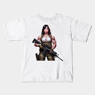 Tactical Girl Kids T-Shirt